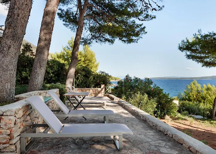 Luma Hvar Premium Beachfront 1st Row To Sea Villa *